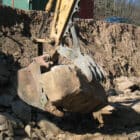 BTS-W Bucket Thumbs for sale Lifting Rocks - Rockland Manufacturing
