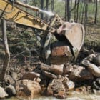 BTS-W Bucket Thumbs for sale Lifting Rocks - Rockland Manufacturing