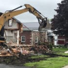 BTS-W Bucket Thumbs for sale Lifting Rocks - Rockland Manufacturing