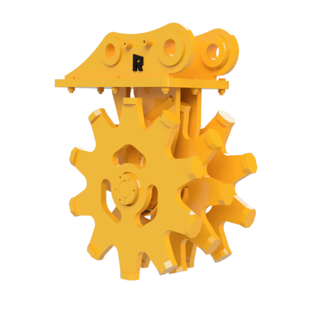 Tamper Foot Compaction Wheel