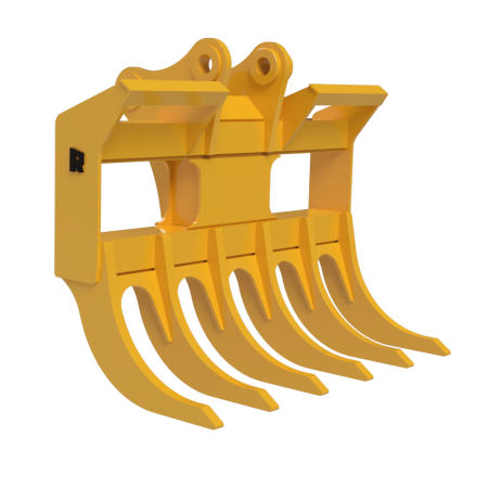 Excavator Rake