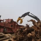 H23 Heavy Duty Grapple for sale picking up sticks - Rockland Manufacturing