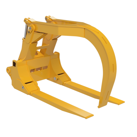 Wide Clamp Peeler Grapple