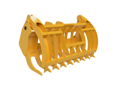 Loader Rake with Wide Clamp